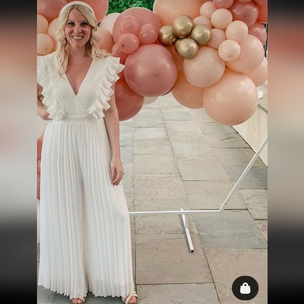 Eternal Ivory Zoe Bridal Jumpsuit